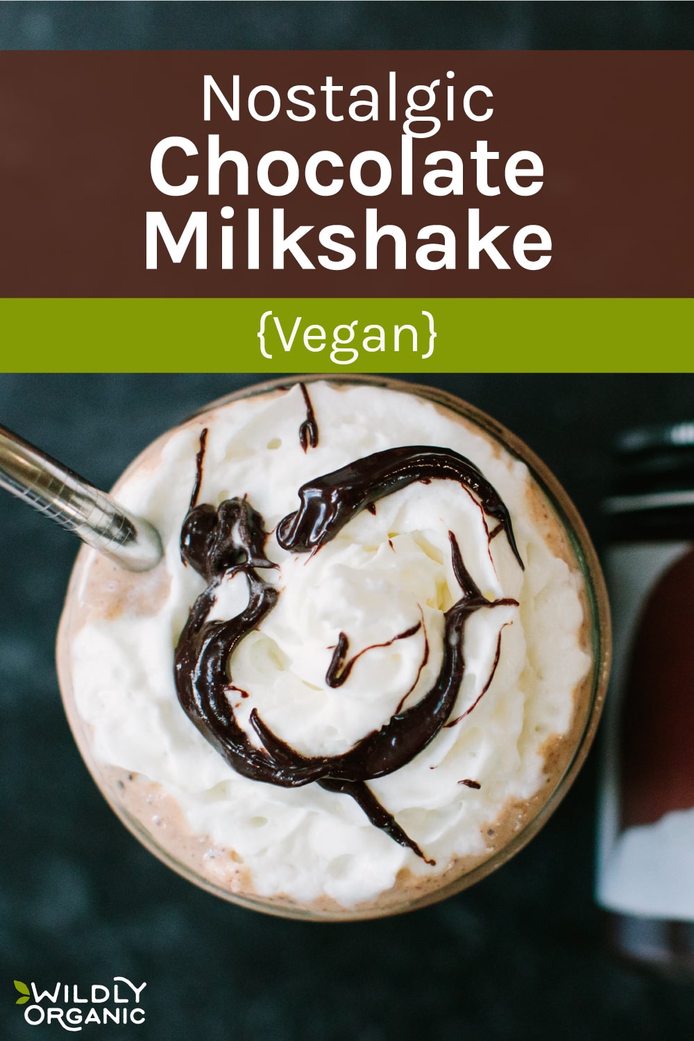 Nostalgic Chocolate Milkshake {Vegan} Nostalgic Chocolate Milkshake