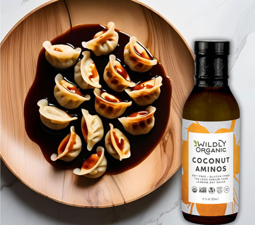 Potstickers with coconut aminos