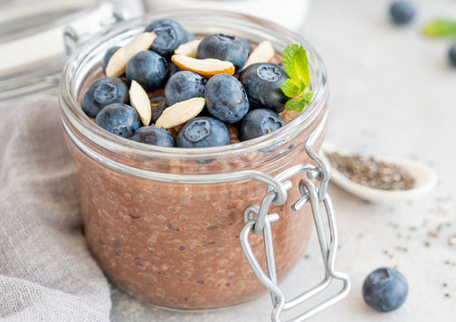 Pudding with Cacao Powder